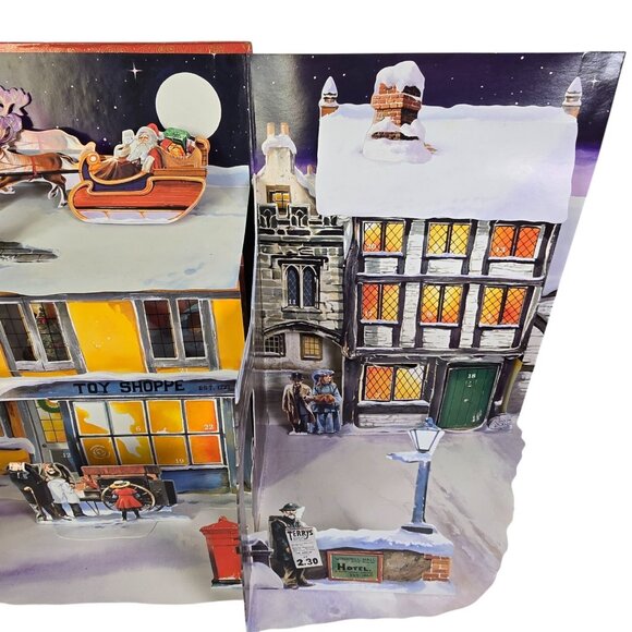 Victorian Advent Pop UP Book Christmas Holiday Thomas Nelson Regency 1993 VTG - Picture 14 of 16
